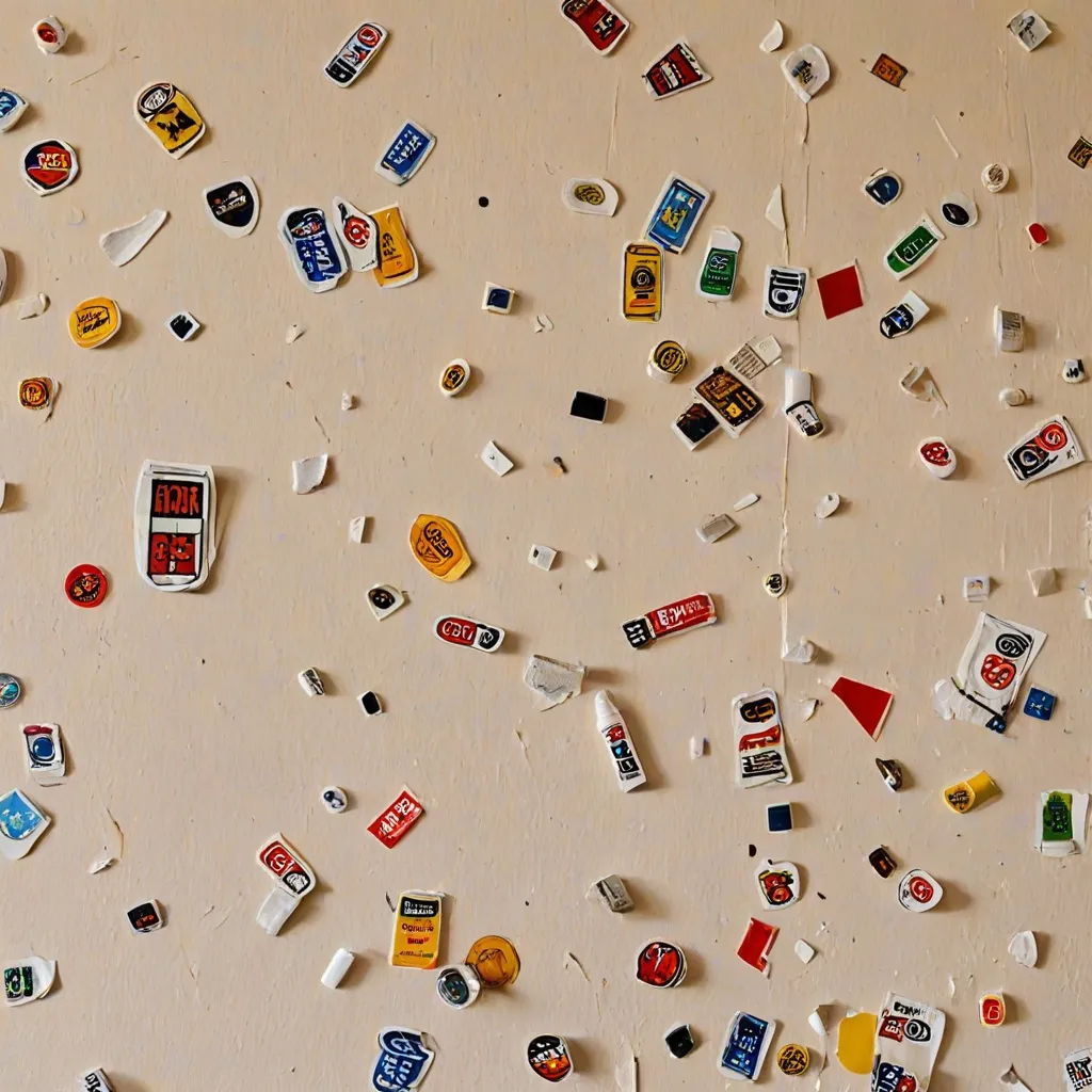 Jak usunąć klej ze ściany po naklejkach?