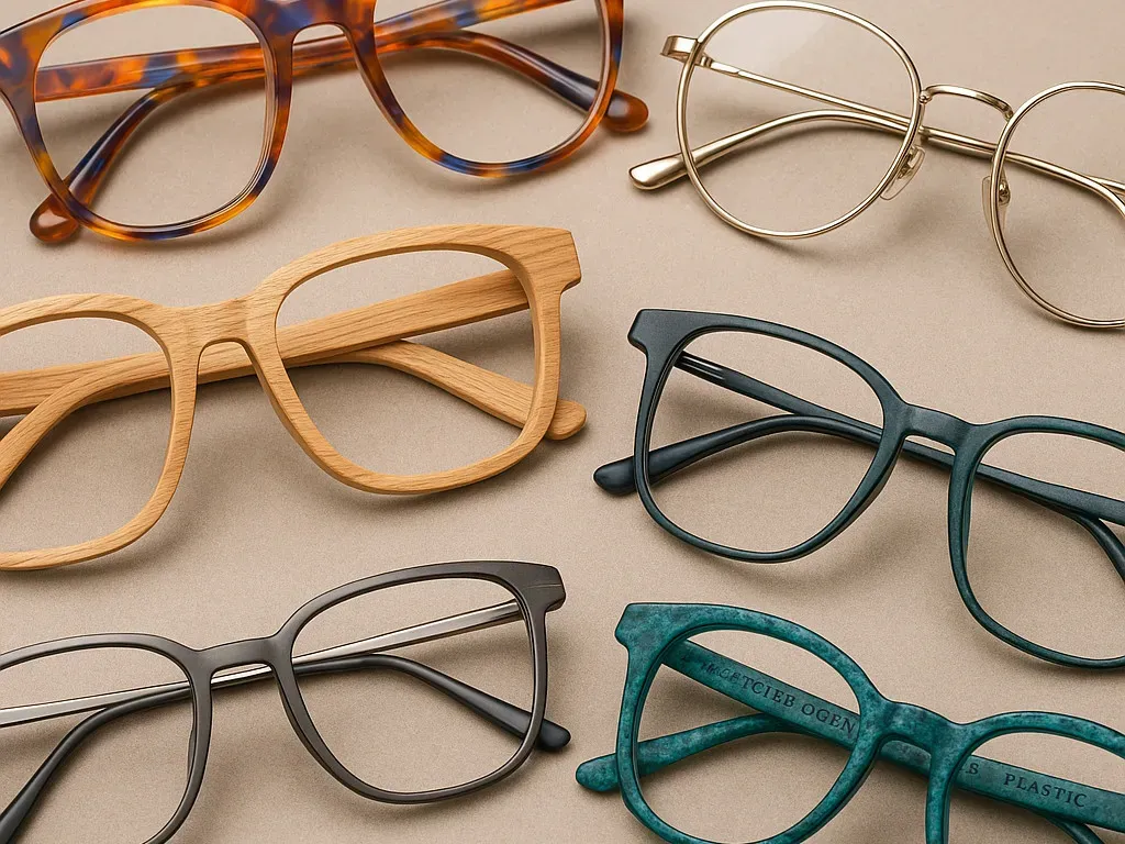 Materiały na oprawki okularów - kompletny przewodnik po tradycyjnych i ekologicznych rozwiązaniach